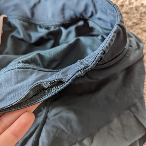 Lululemon Teal Butterfly Short - Picture 3 of 7